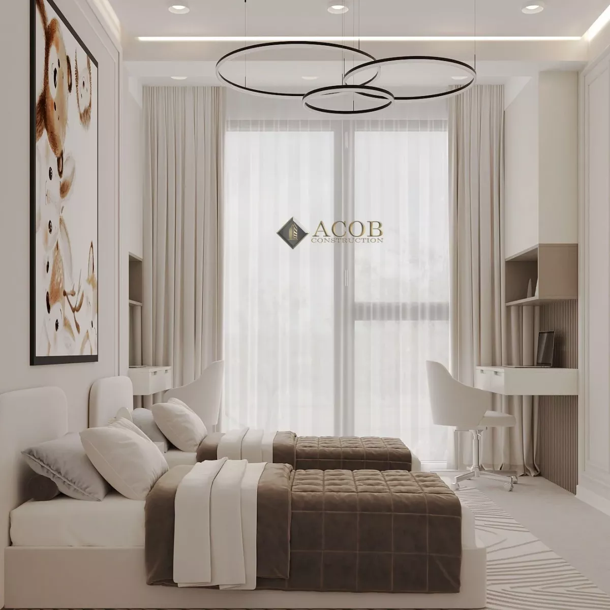 Interior design 110m²