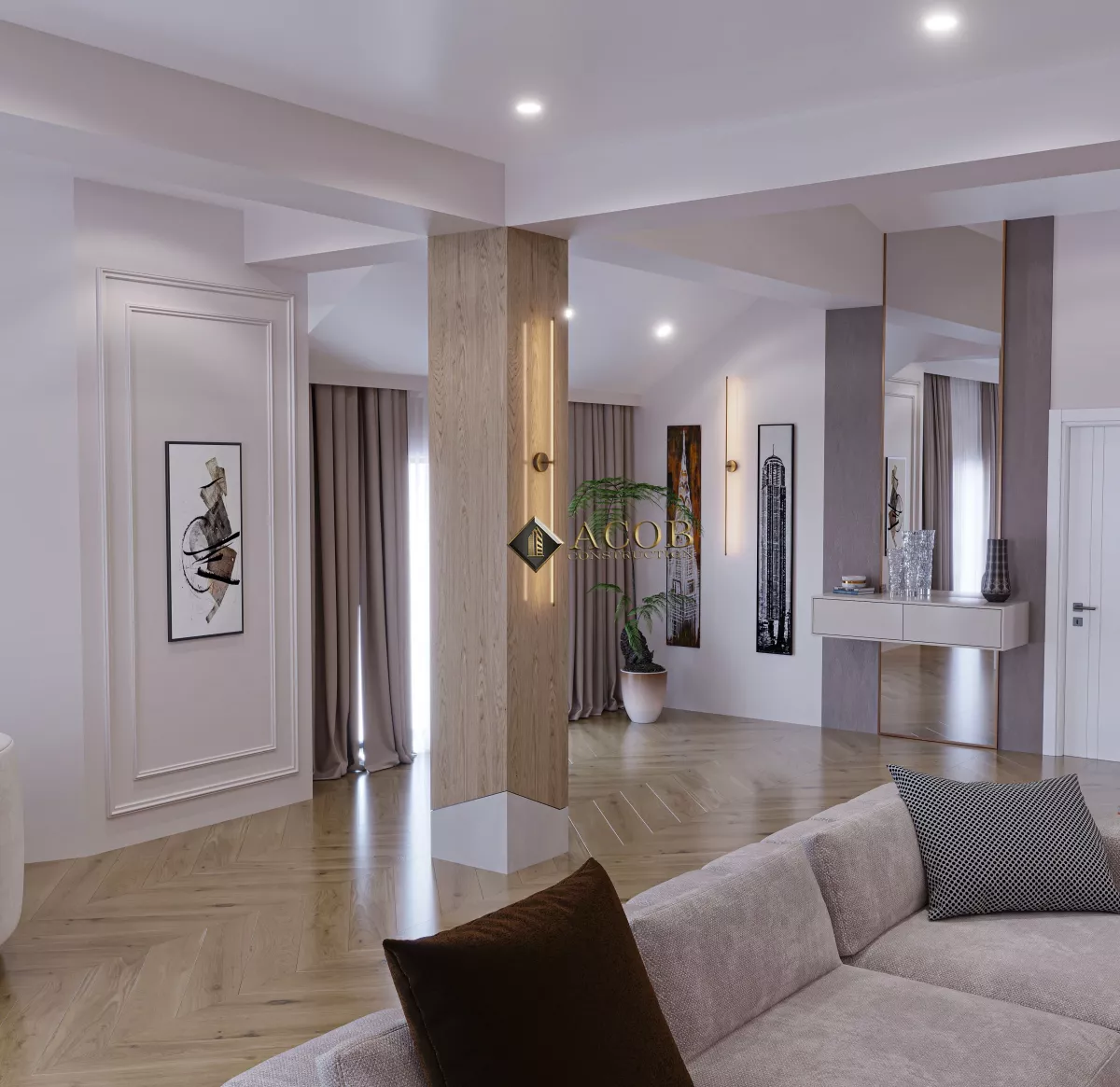 Interior design 470m²