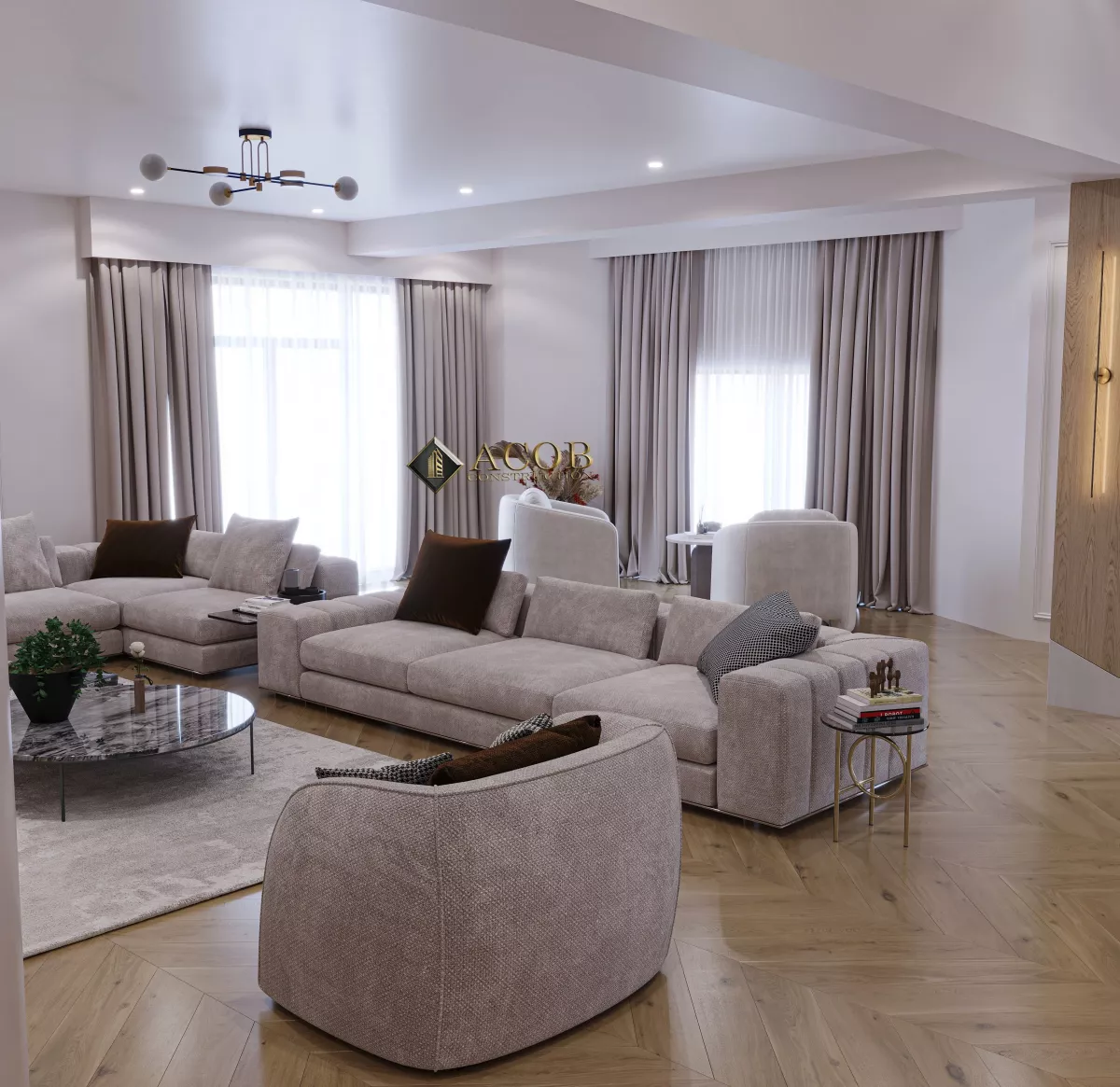 Interior design 470m²