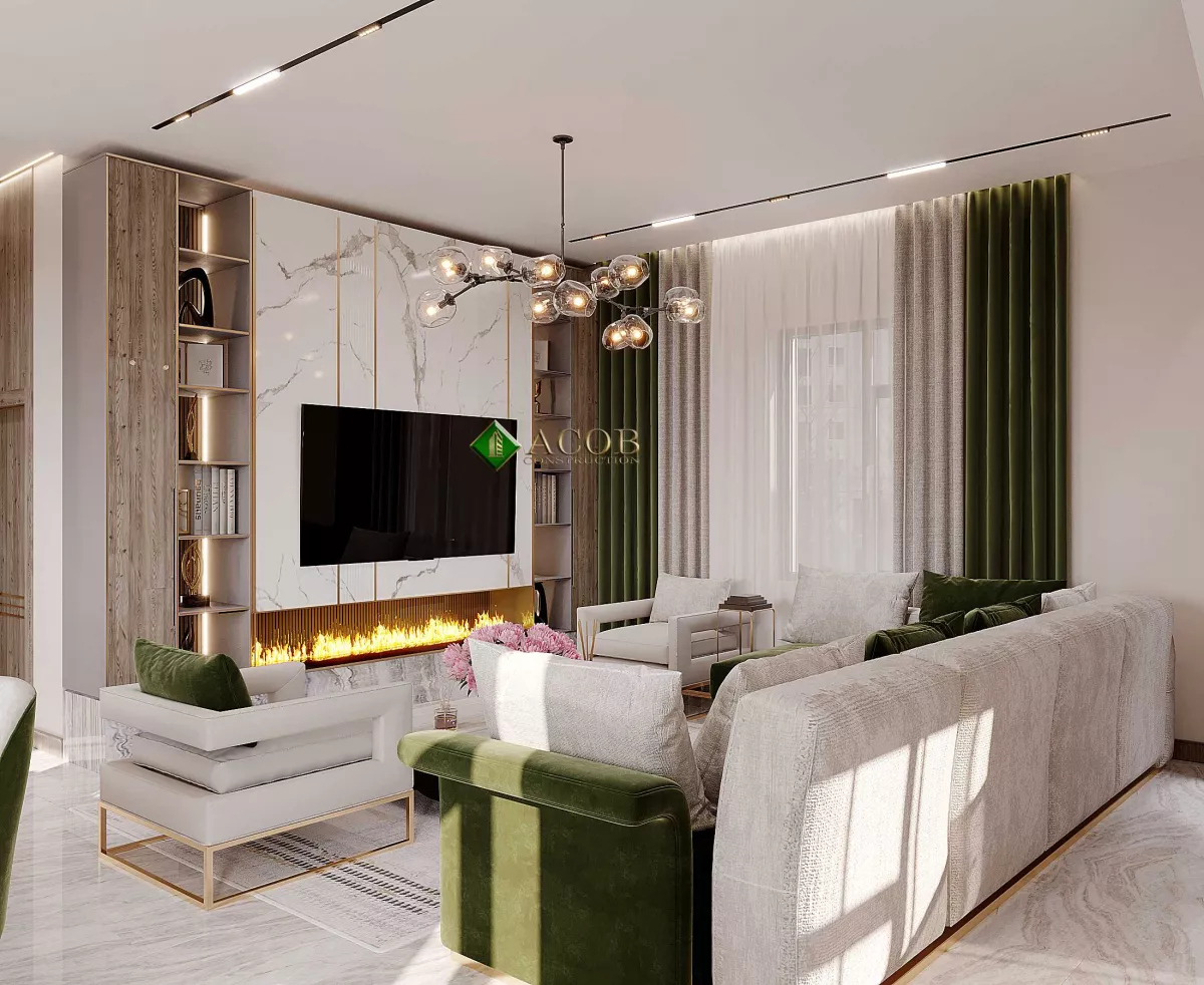 Münhen Layihəsi İnteryer Dizaynı (300 m²)