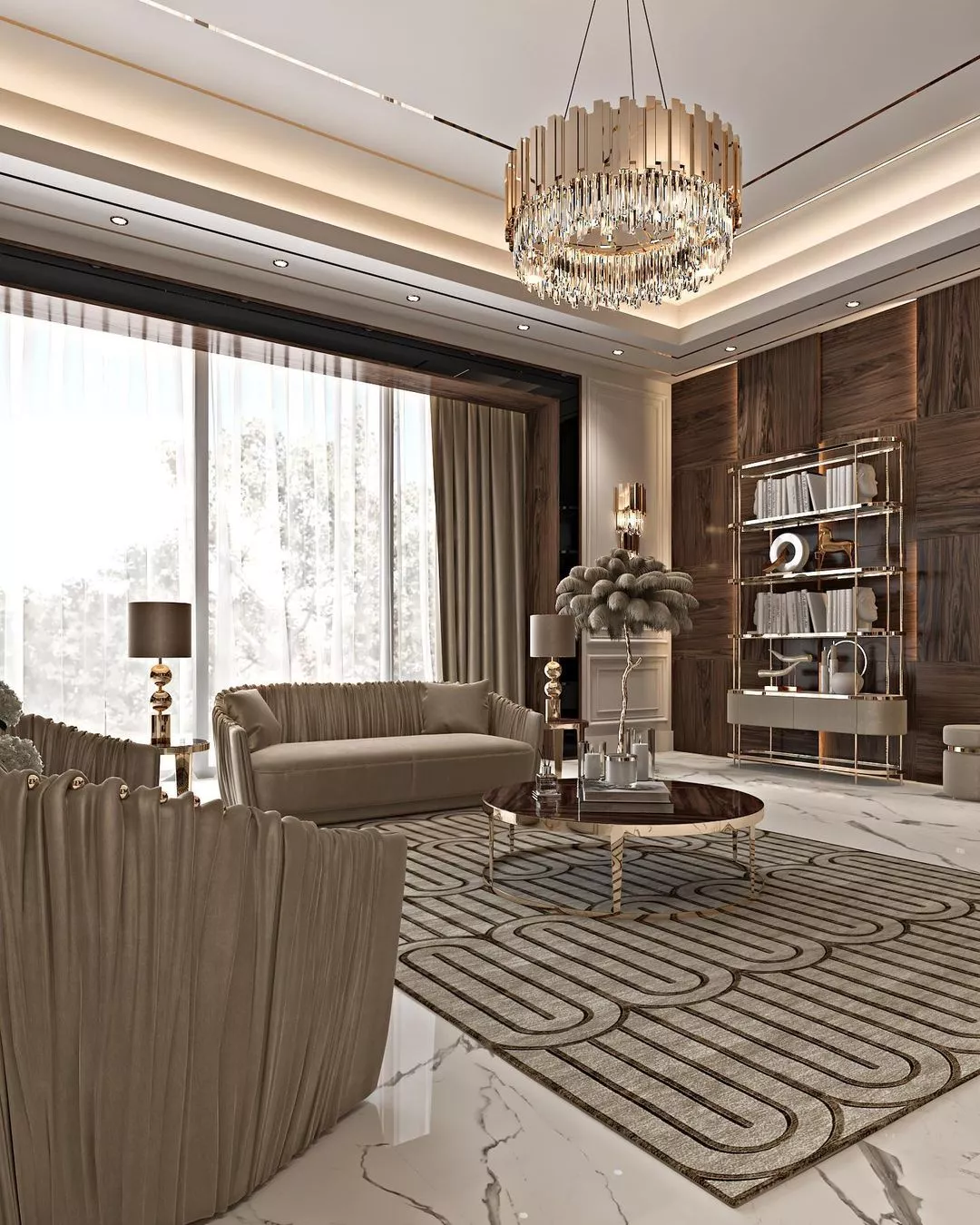 Interior design 550m²