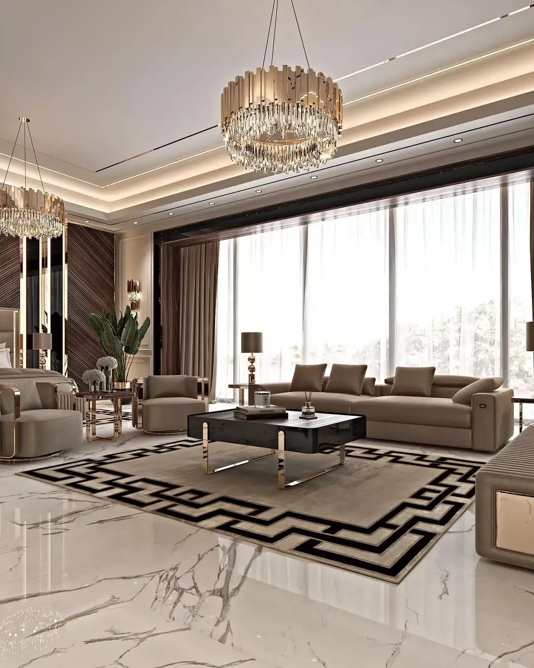 Interior design 550m²