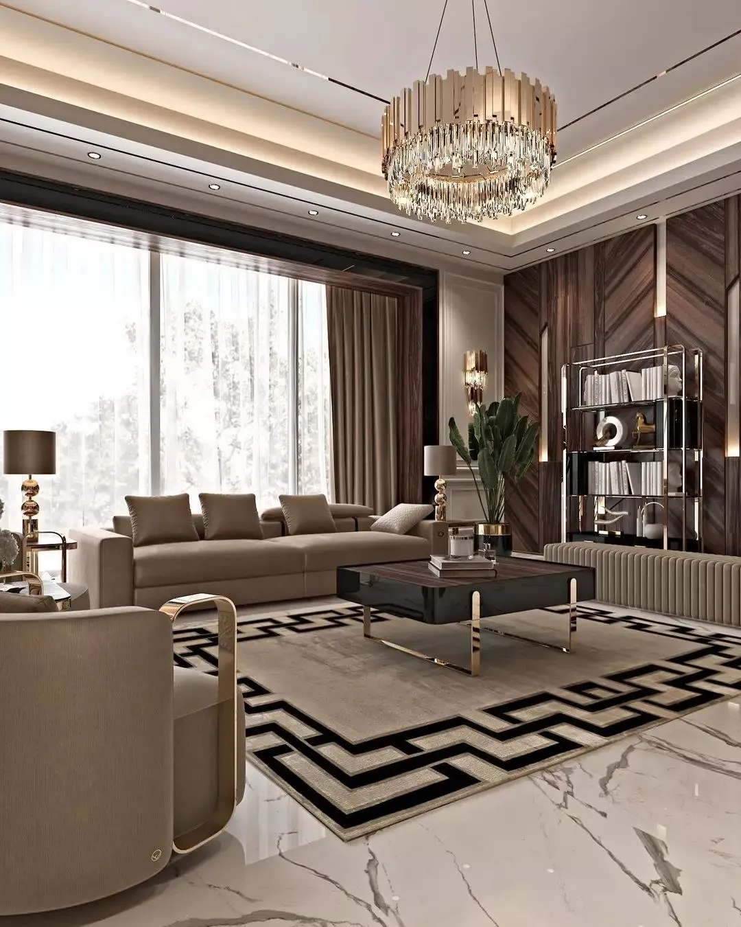 Interior design 550m²
