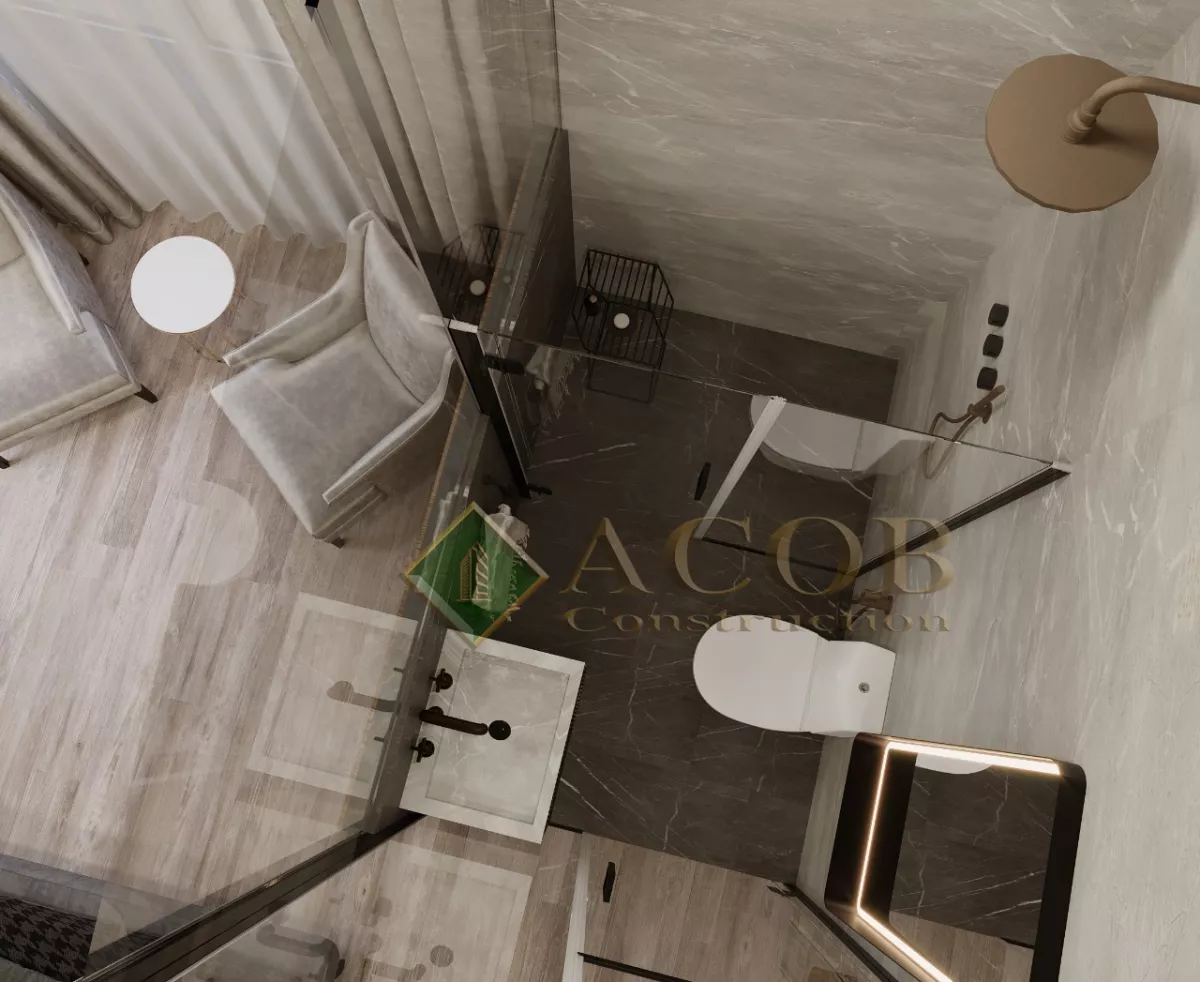 Fatmayı (157 m²) Bağ evinin interyer dizaynı. Loft