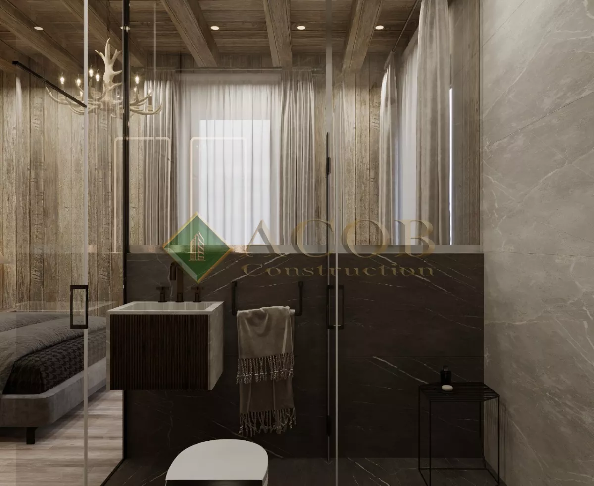 Fatmayı (157 m²) Bağ evinin interyer dizaynı. Loft