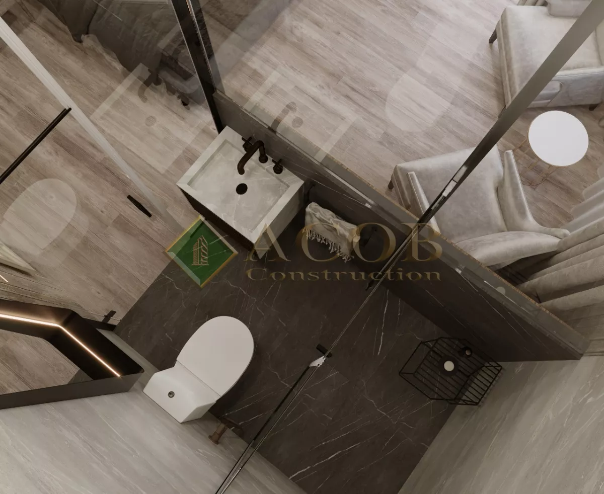 Fatmayı (157 m²) Bağ evinin interyer dizaynı. Loft