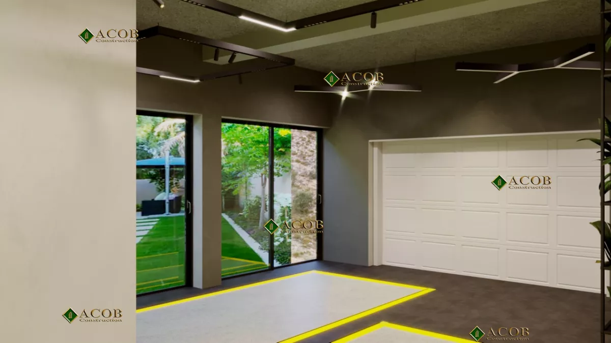 Buzovna (1030 m²) villanın interyer dizaynı