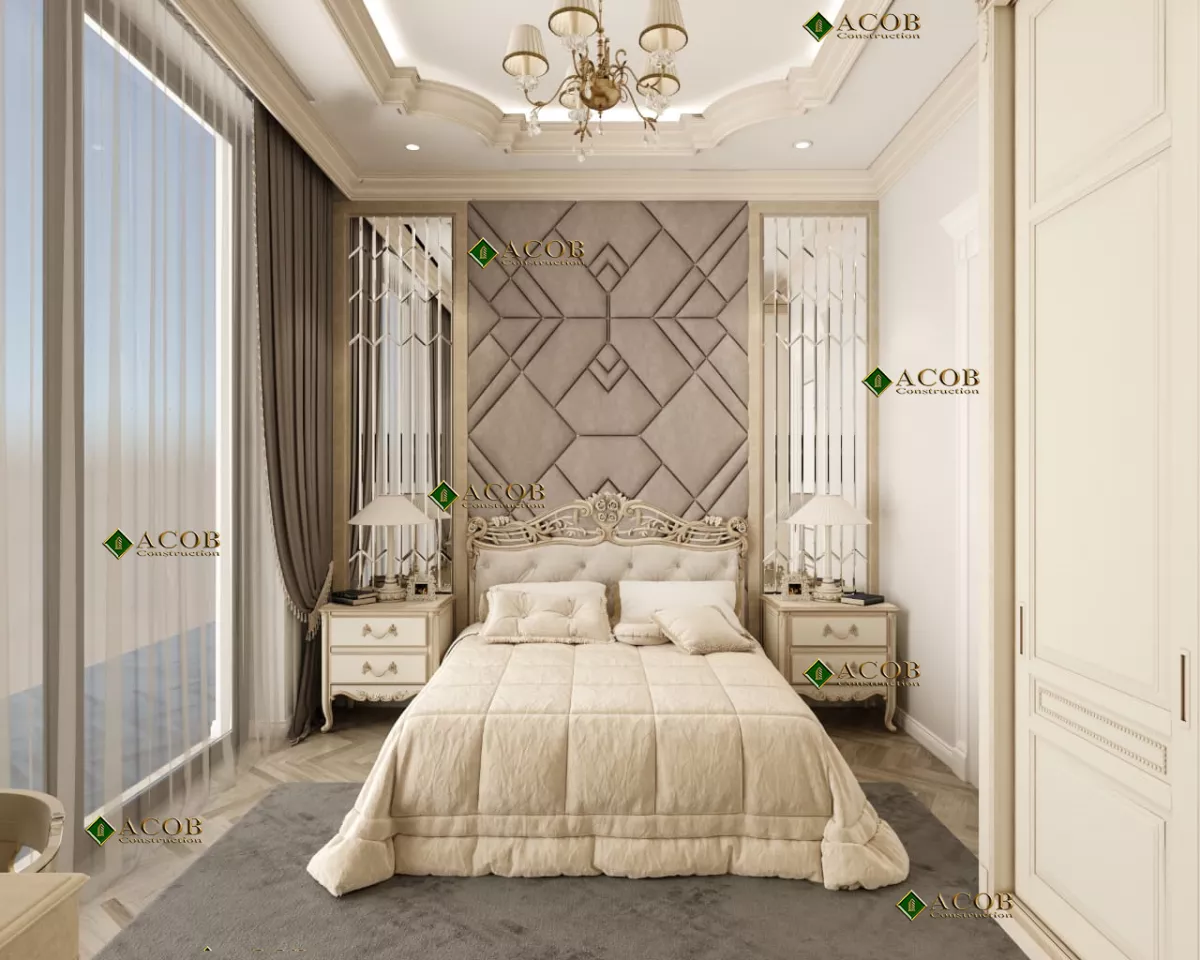 Buzovna (1030 m²) villanın interyer dizaynı