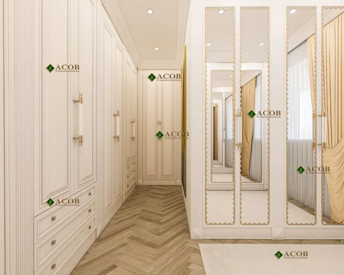 Buzovna (1030 m²) villanın interyer dizaynı