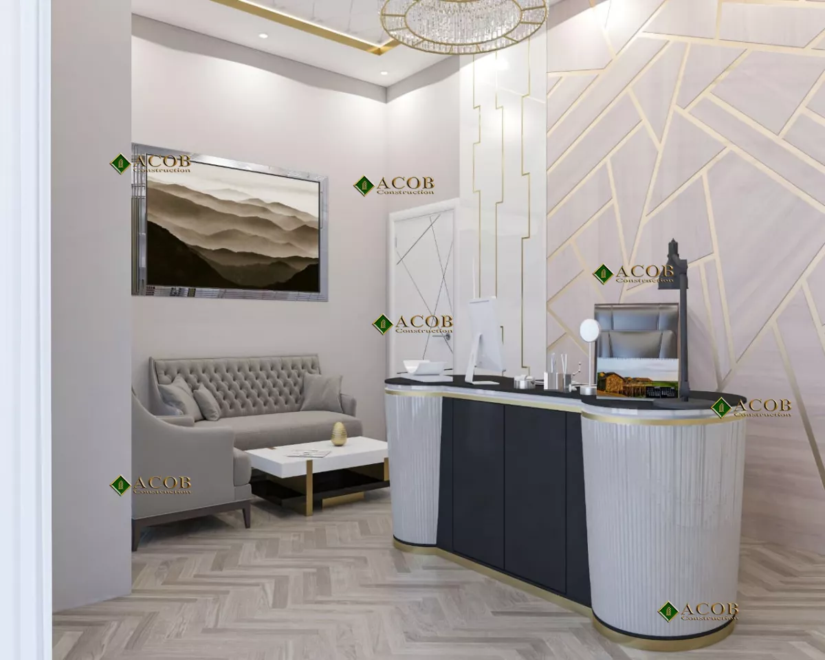 Buzovna (1030 m²) villanın interyer dizaynı