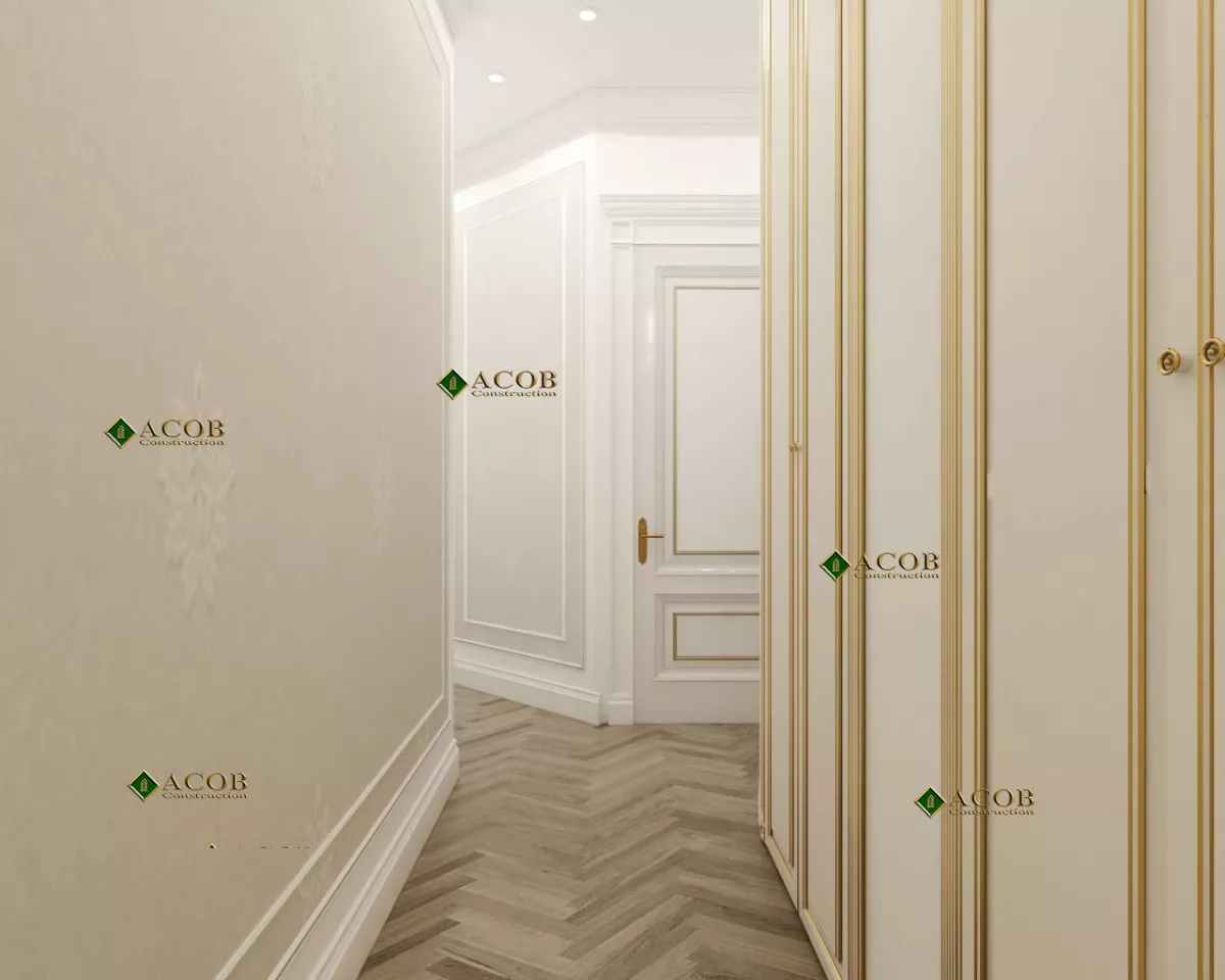 Buzovna (1030 m²) villanın interyer dizaynı