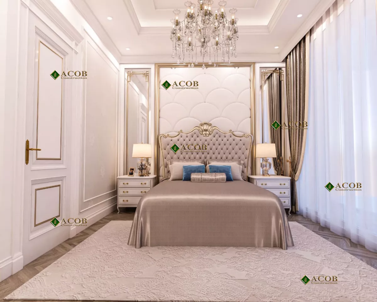Buzovna (1030 m²) villanın interyer dizaynı
