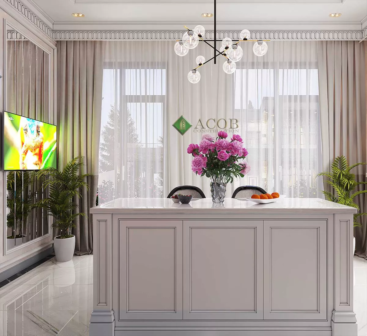 Interior design 411m²