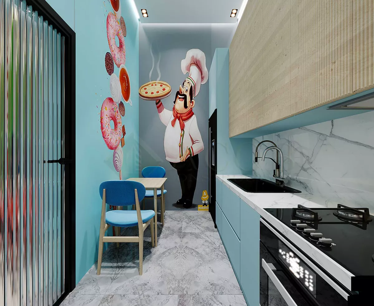 Interior design 360m²