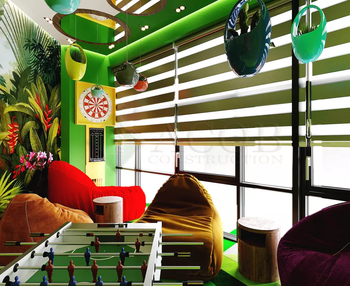 Interior design 360m²