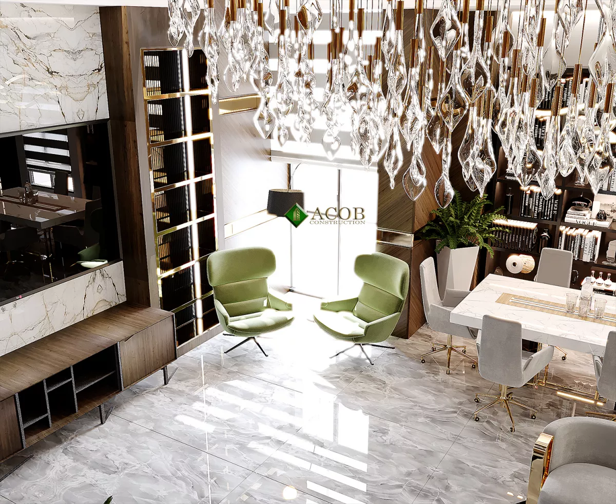 Interior design 360m²