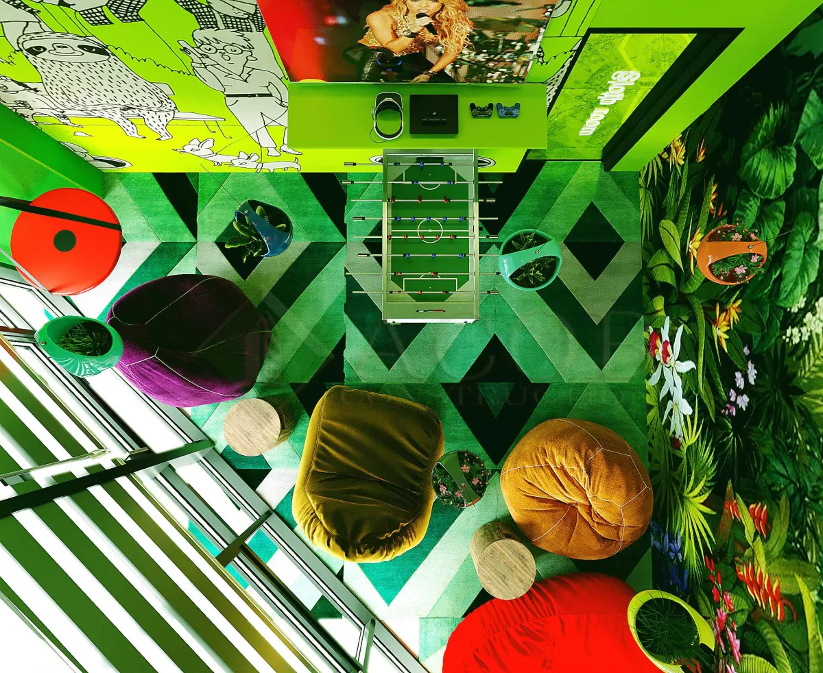 Interior design 360m²