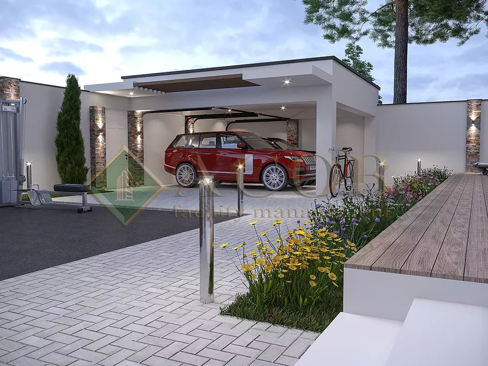 Landscape design of the "Madrid" project