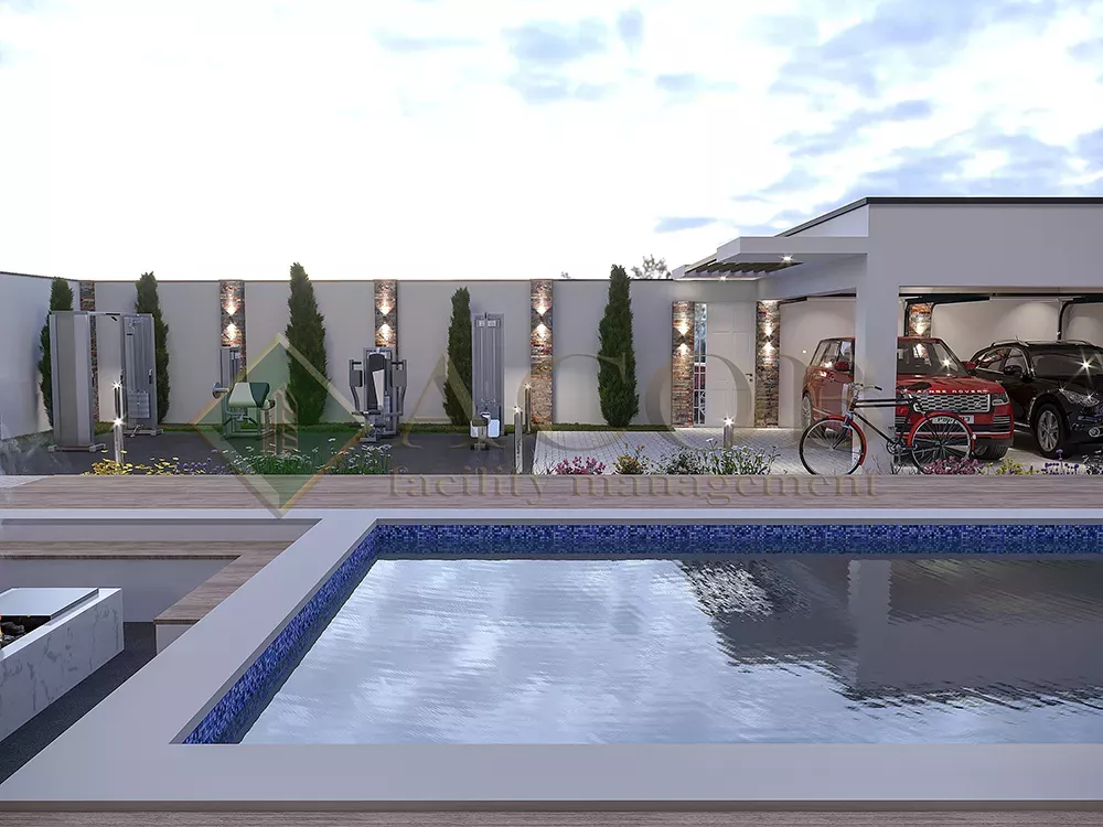 Landscape design of the "Madrid" project