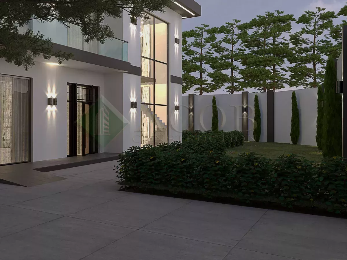 Landscape design of the "Frankfurt" project