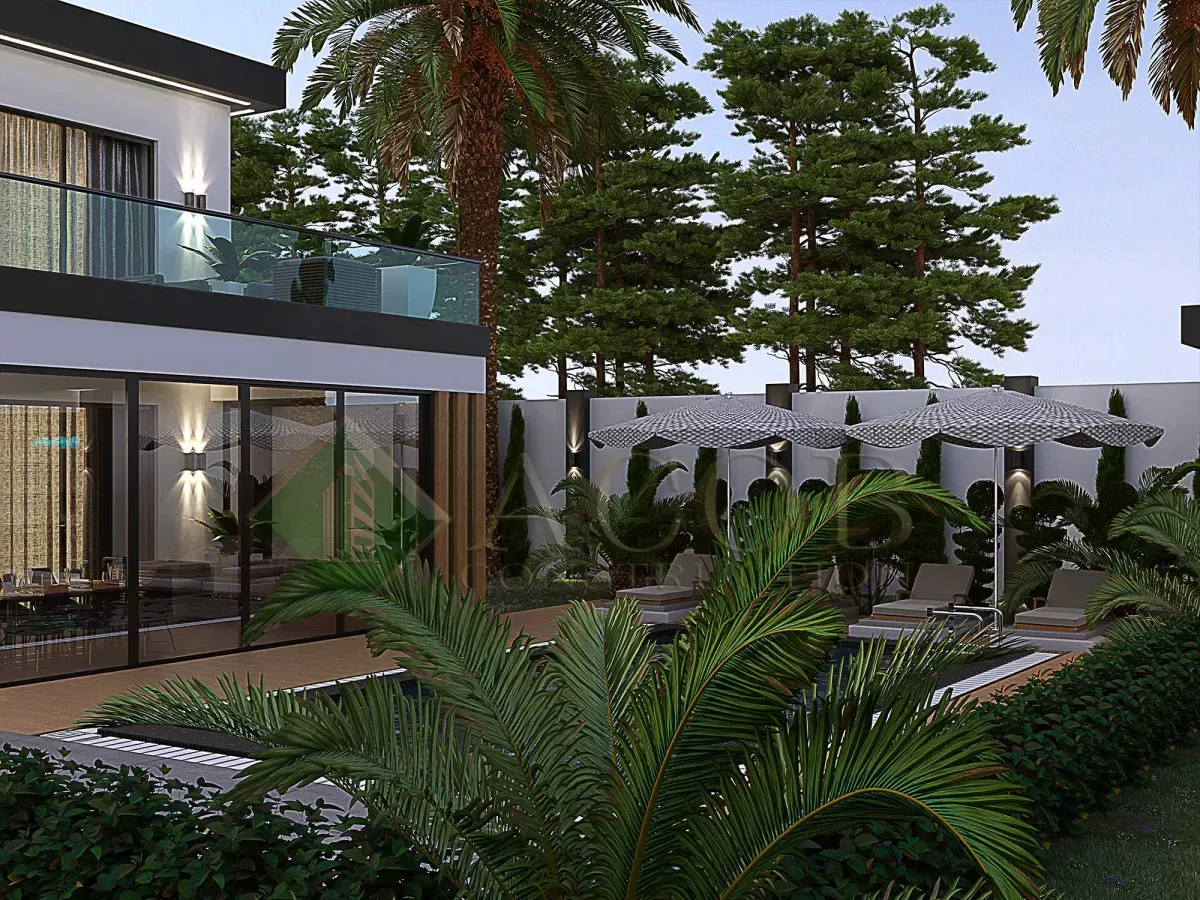 Landscape design of the "Frankfurt" project
