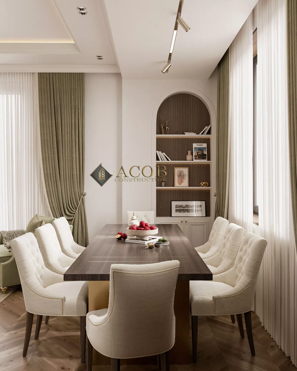 Interior design 72m²