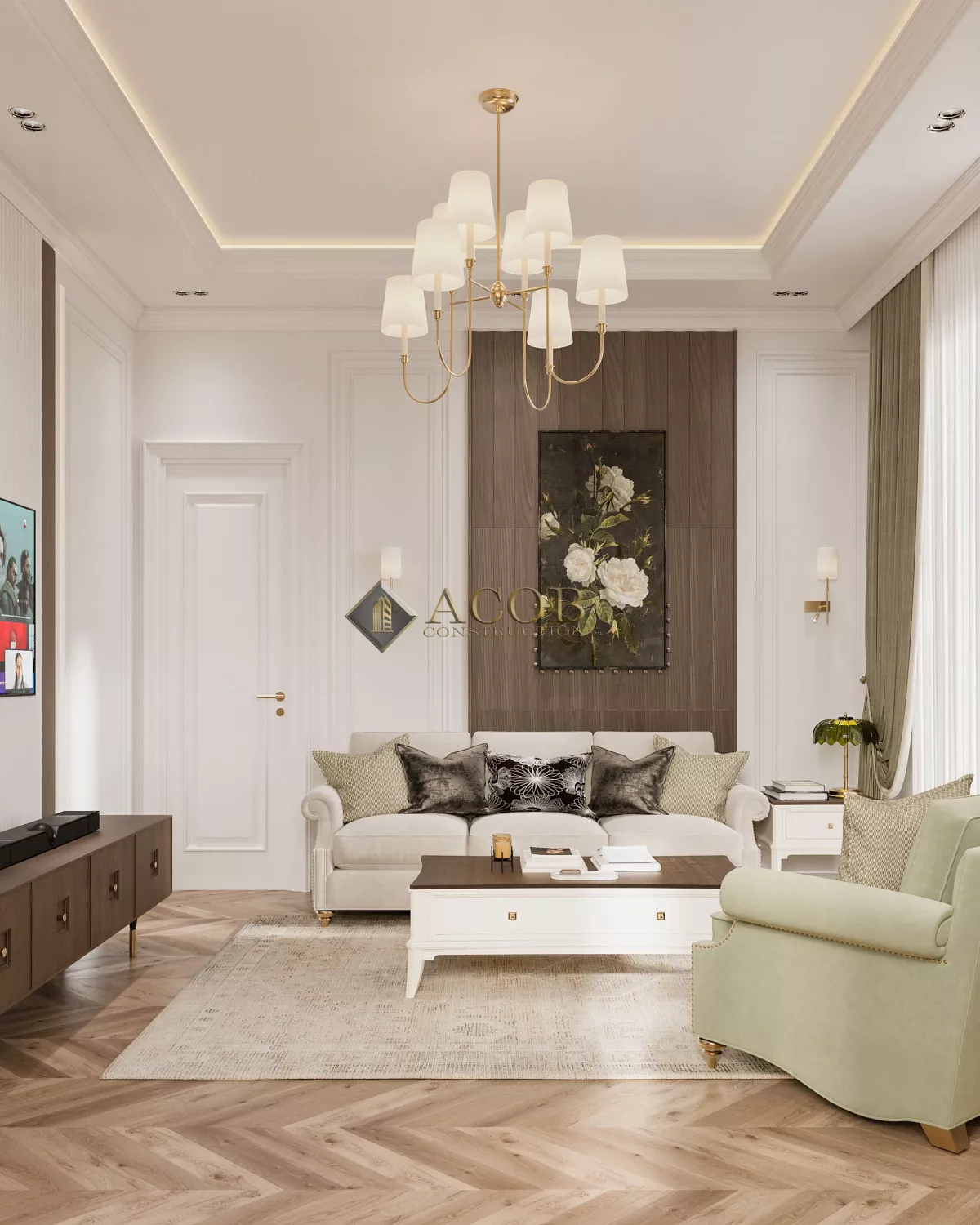 Interior design 72m²