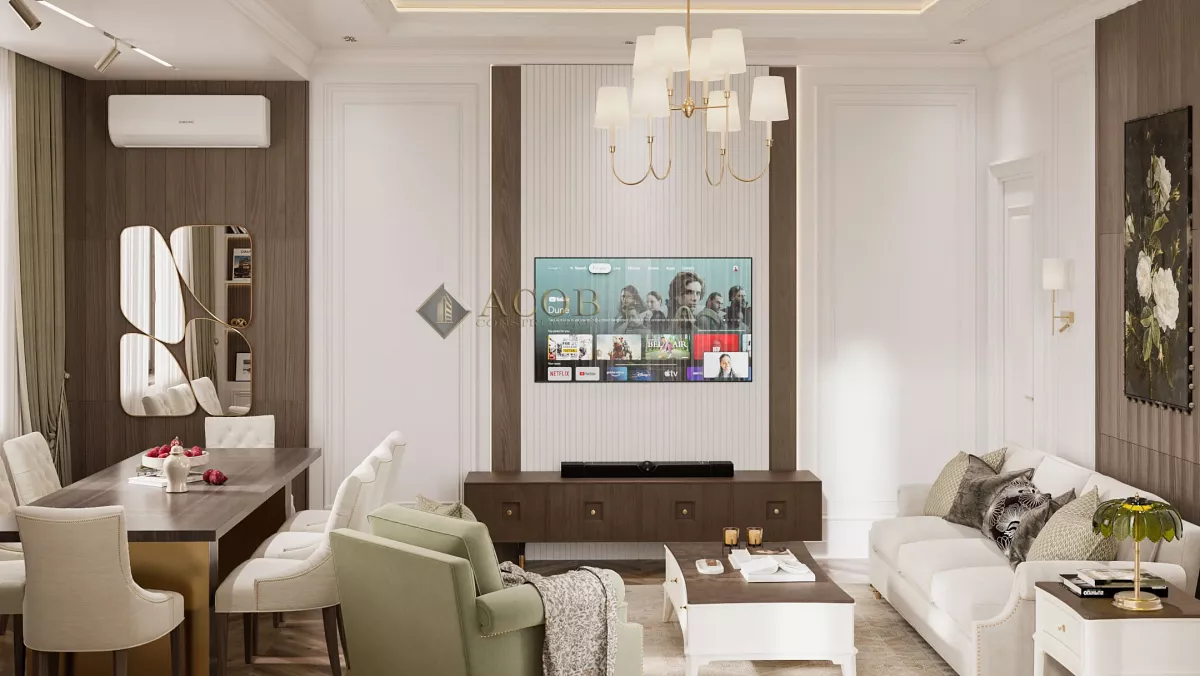 Interior design 72m²