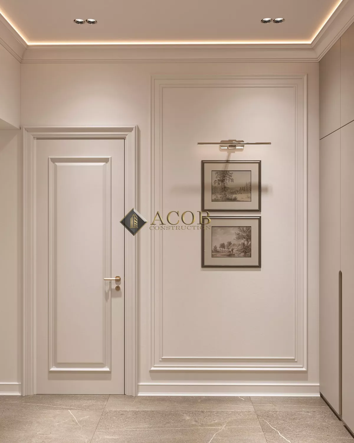 Interior design 72m²