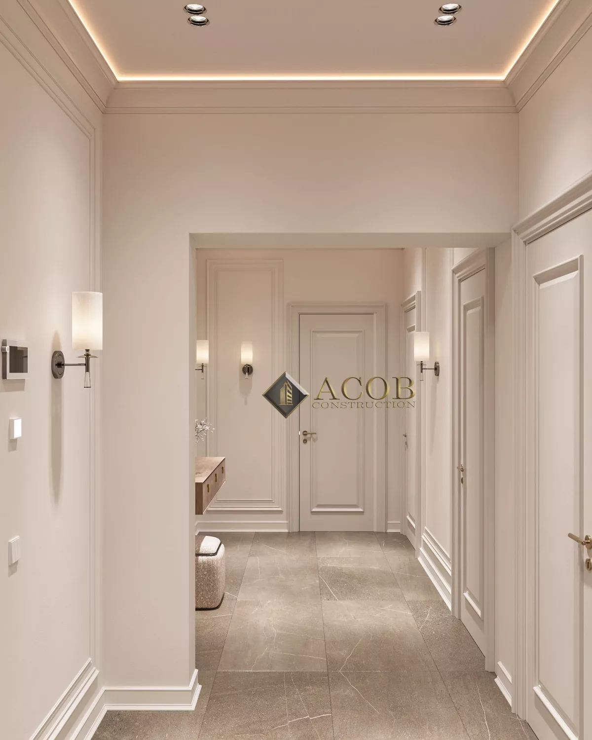 Interior design 72m²