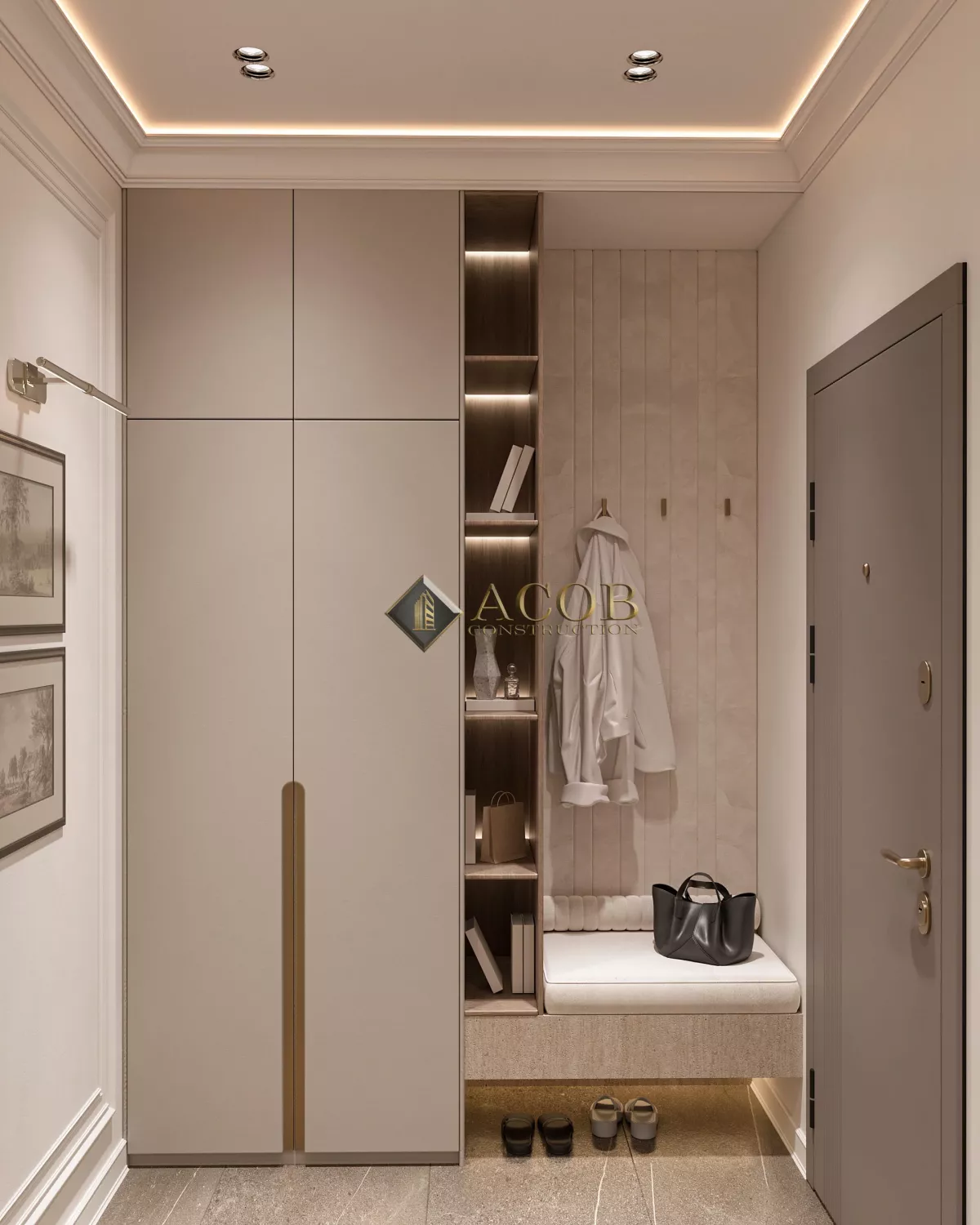 Interior design 72m²