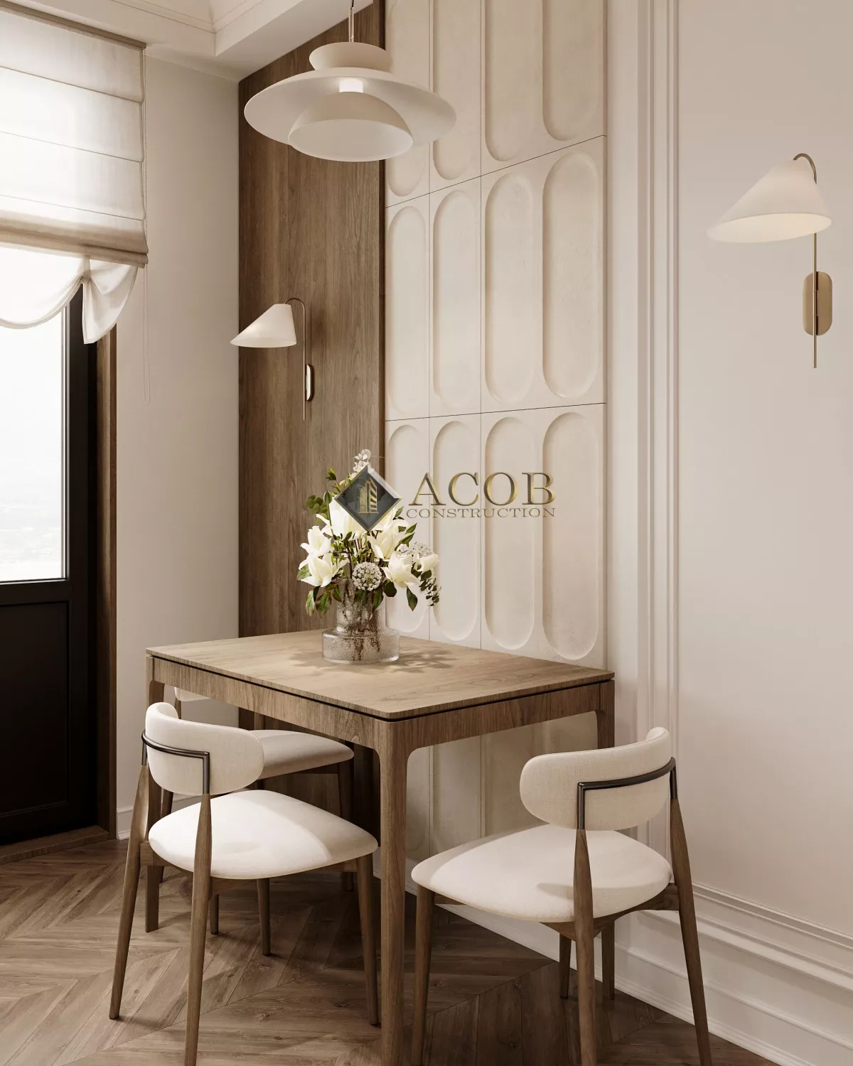 Interior design 72m²