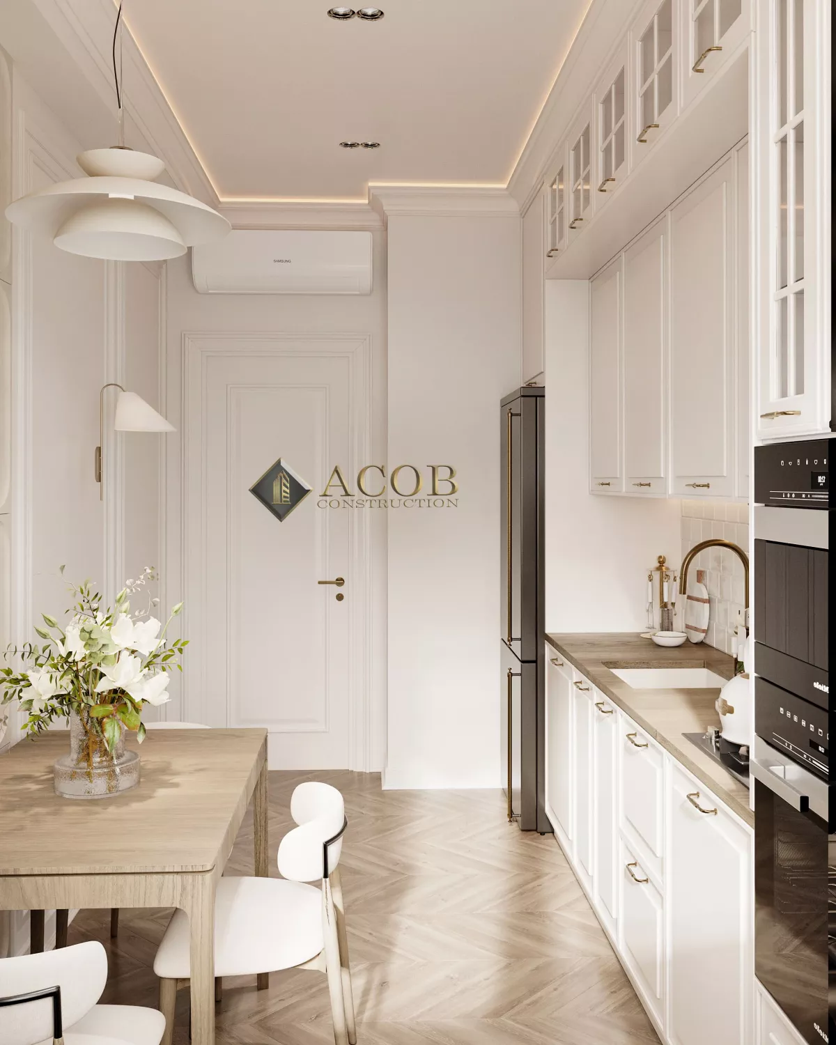Interior design 72m²