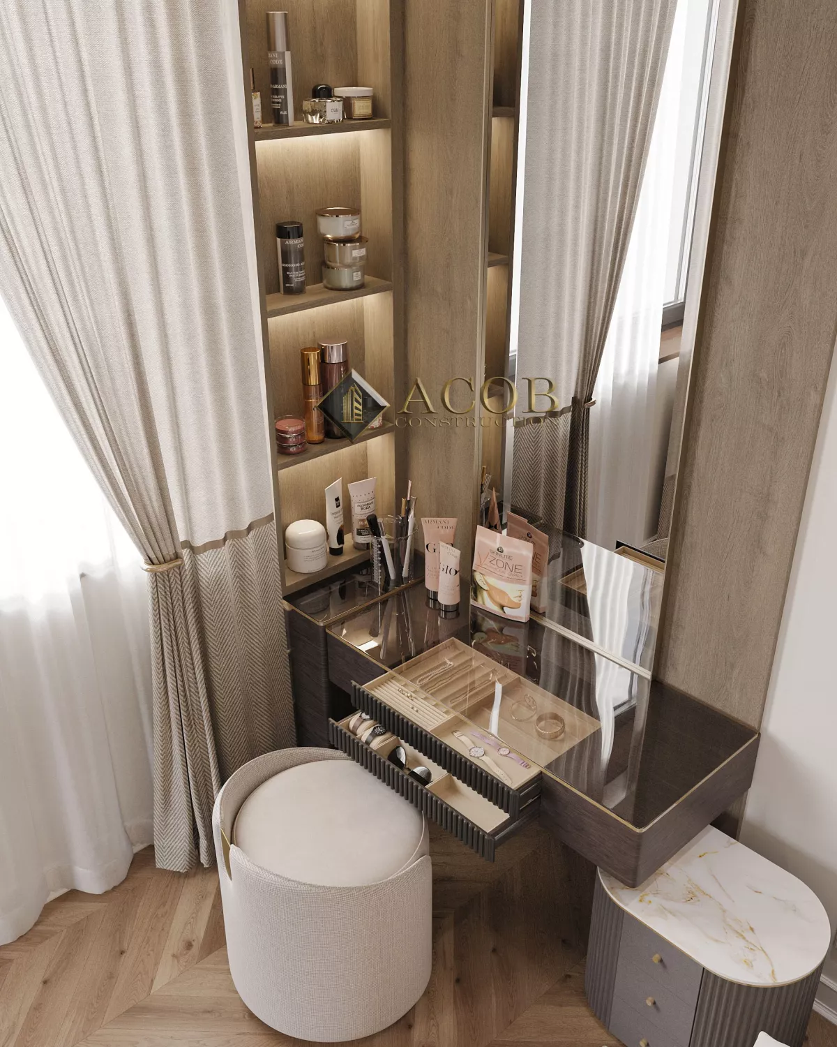 Interior design 72m²