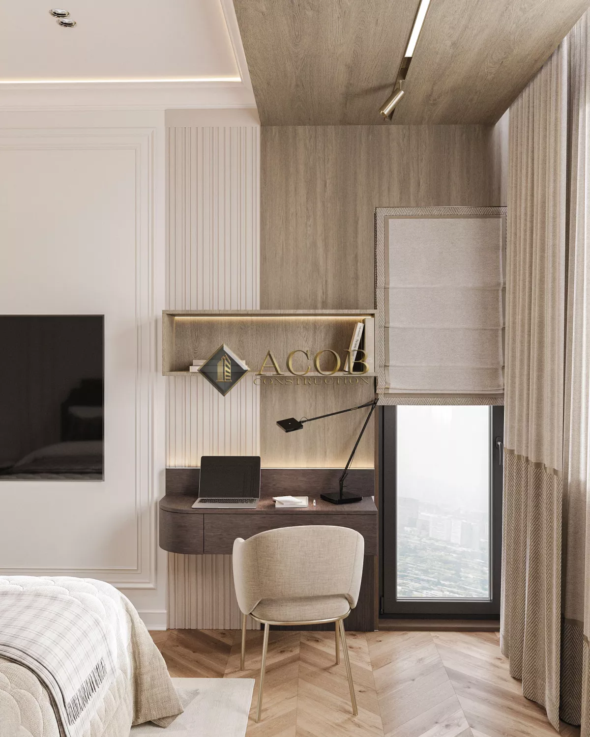 Interior design 72m²