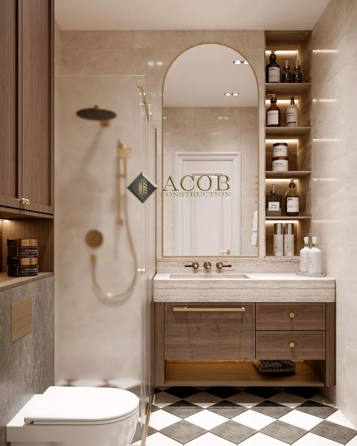 Interior design 72m²