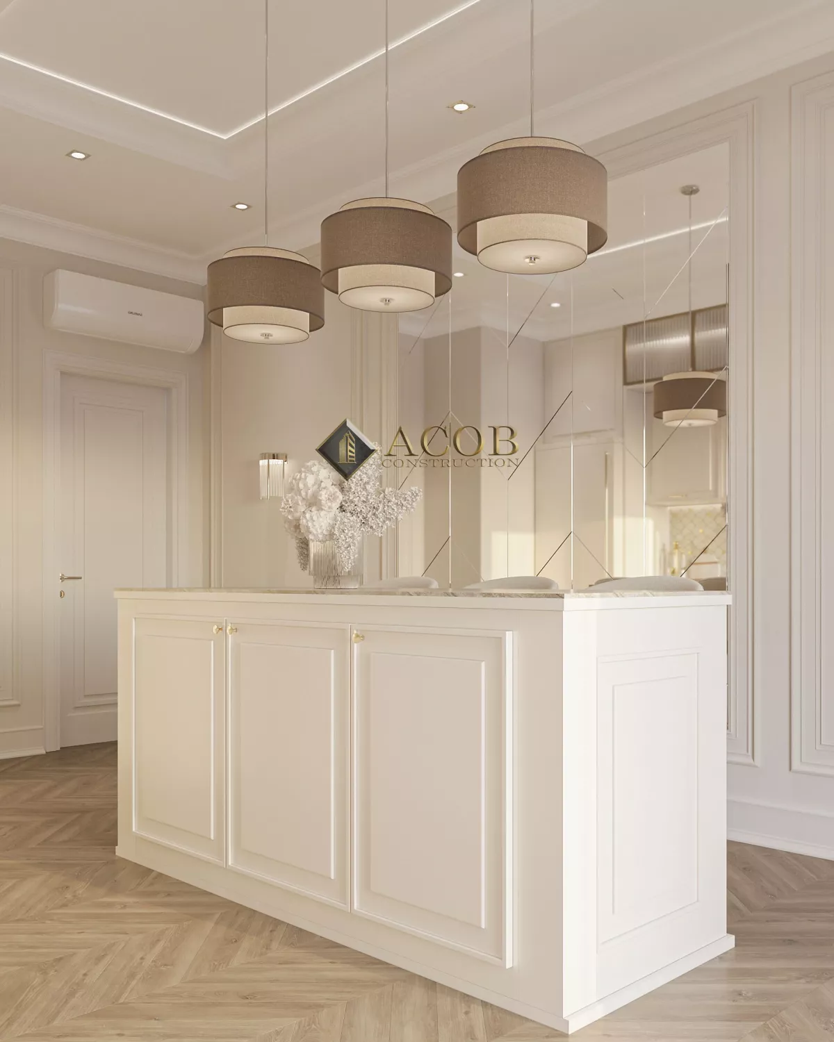 Interior design 136m²