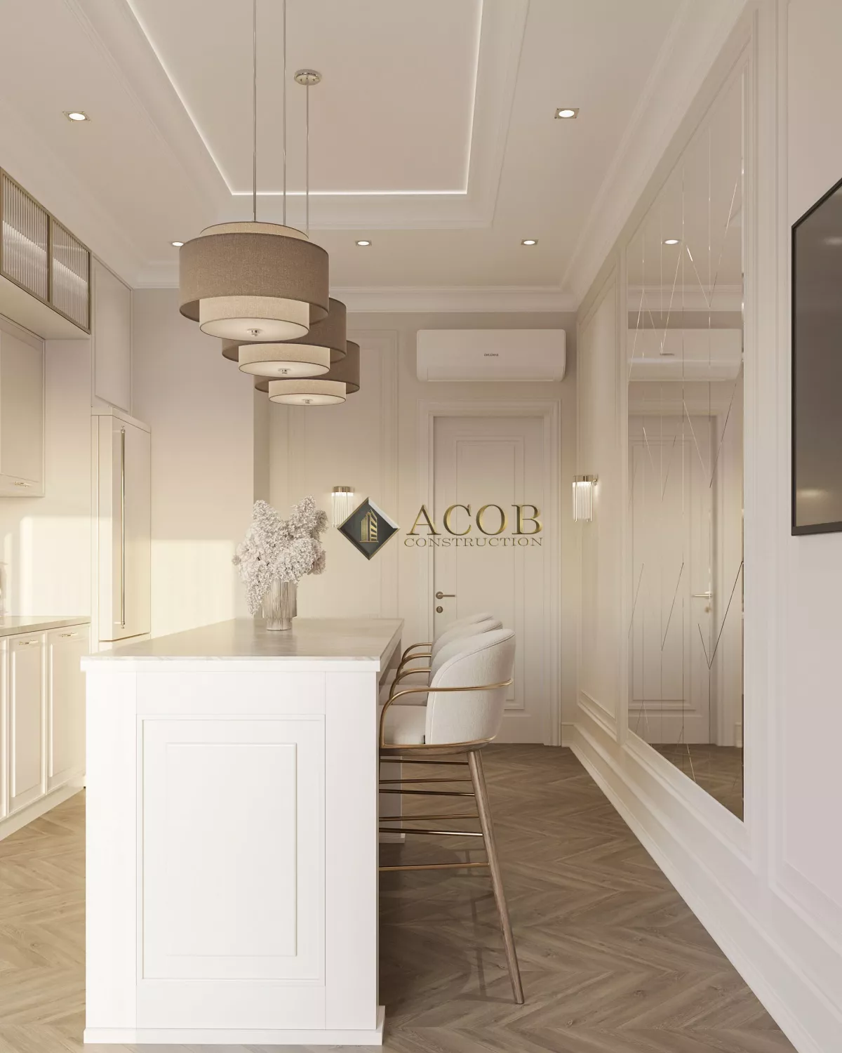 Interior design 136m²