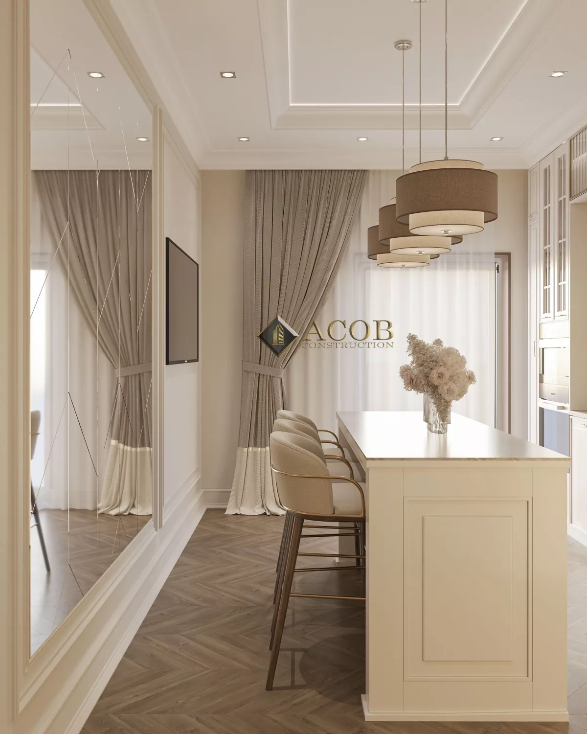Interior design 136m²